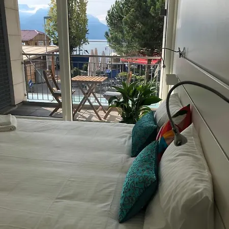 Apartmán City Center Contemporary With View Of Lake And Mountains *